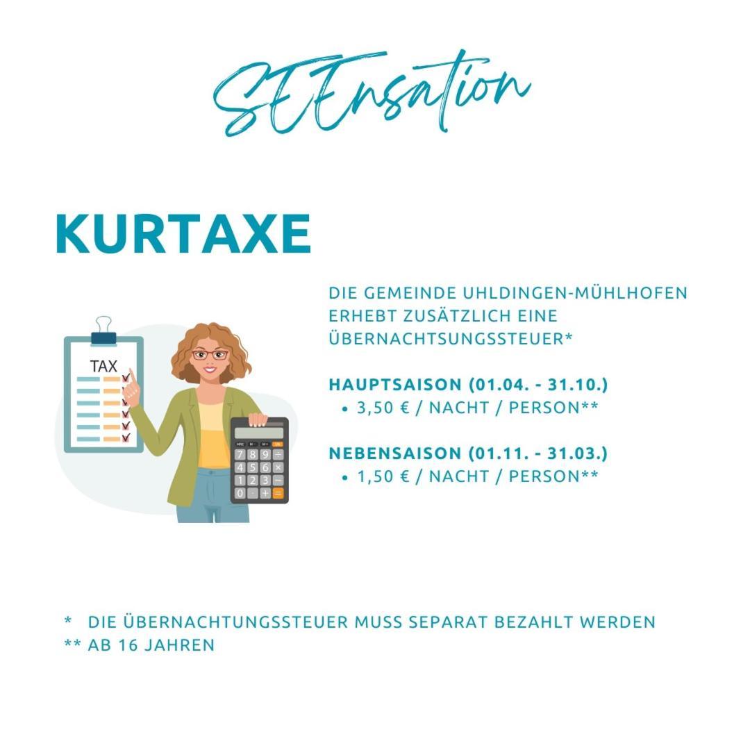 Seensation Uhldingen-Mühlhofen Eksteriør bilde